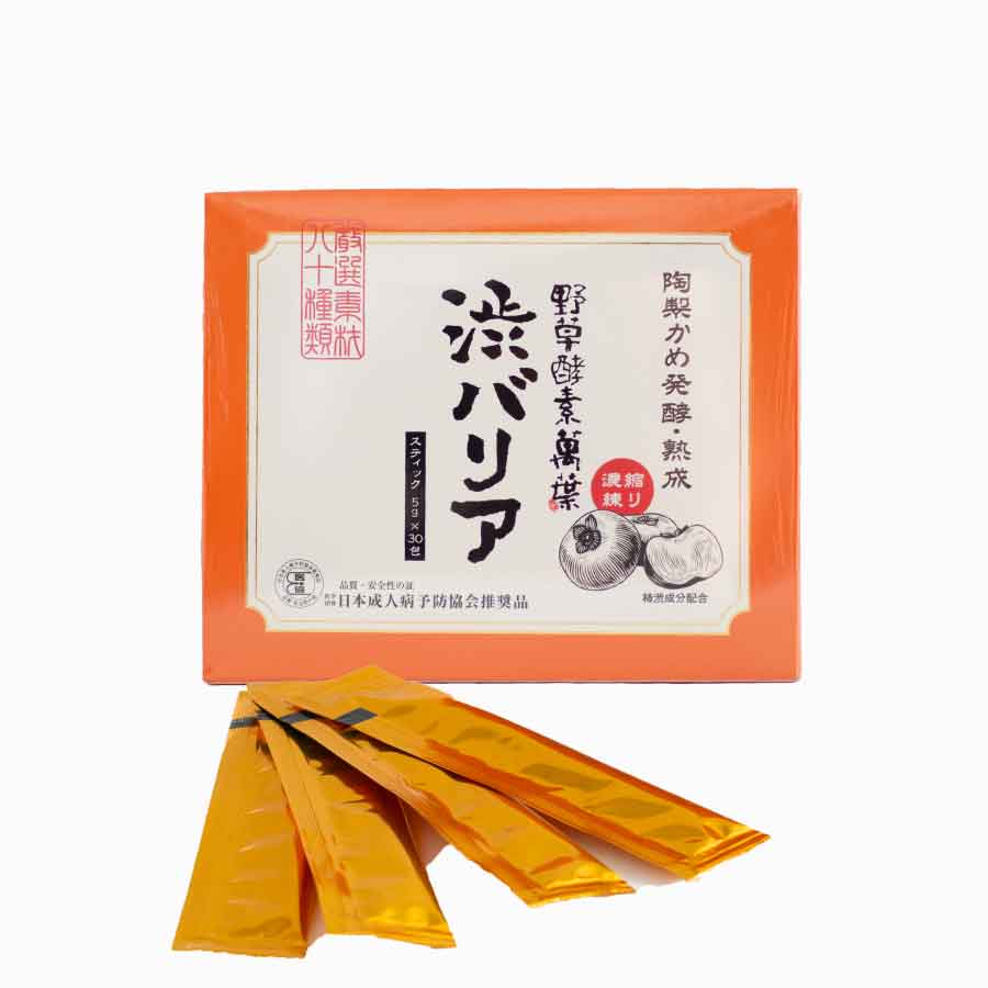 野草酵素萬葉濃縮練り渋バリア30包